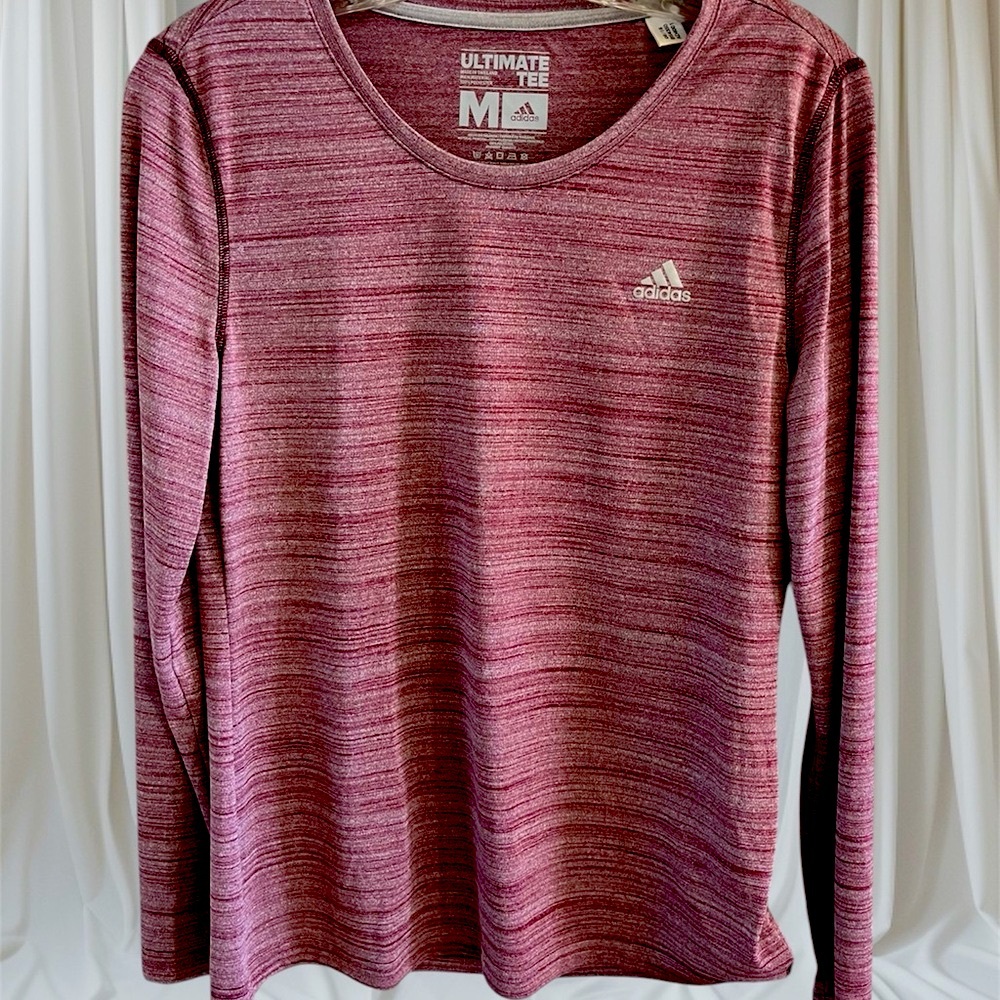 Adidas Ultimate Tee in Maroon